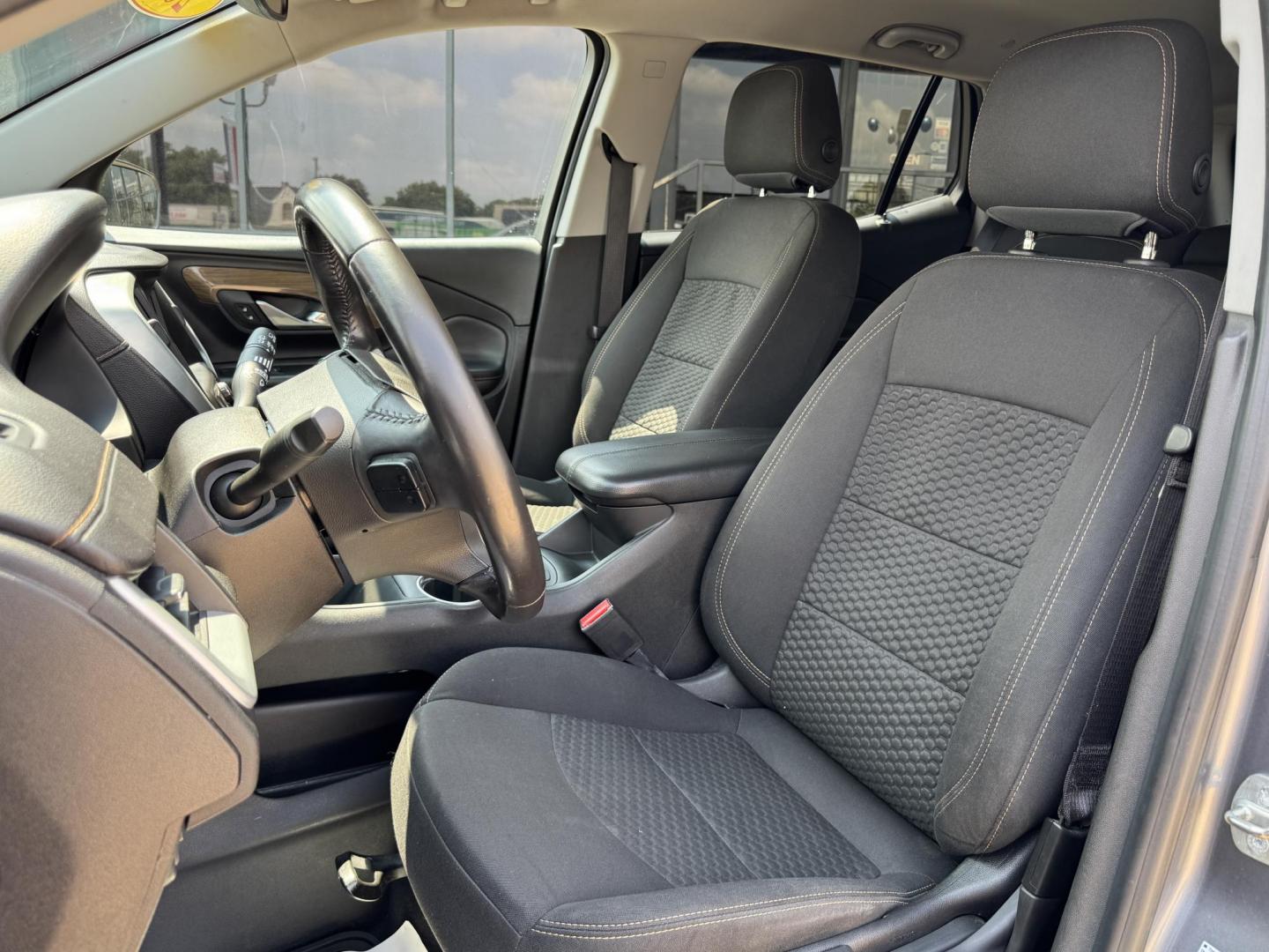 2018 GRAY /BLACK GMC TERRAIN SLE SLE (3GKALMEV3JL) with an 1.4L engine, 6-Speed Automatic transmission, located at 5900 E. Lancaster Ave., Fort Worth, TX, 76112, (817) 457-5456, 0.000000, 0.000000 - The 2018 GMC Terrain SLE features a 1.4L turbocharged 4-cylinder engine paired with a 6-speed automatic transmission and front-wheel drive, delivering 26 MPG city and 30 MPG highway. It seats 5 passengers and comes with a comfortable interior in premium cloth. This Terrain includes Android Auto, App - Photo#9