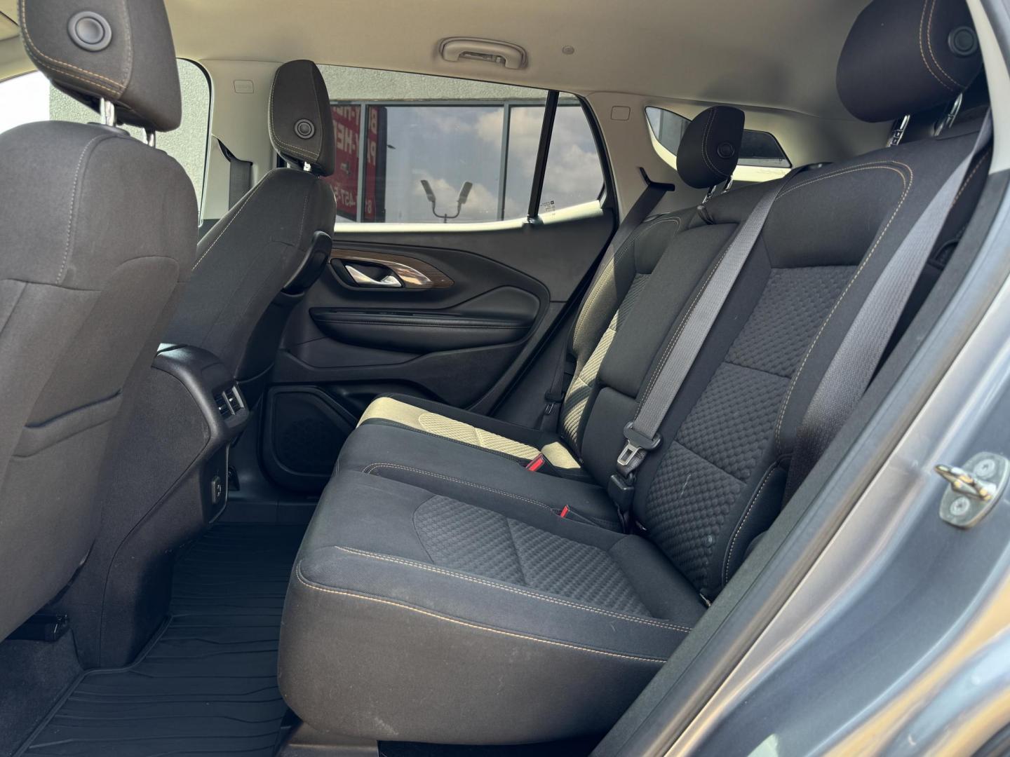 2018 GRAY /BLACK GMC TERRAIN SLE SLE (3GKALMEV3JL) with an 1.4L engine, 6-Speed Automatic transmission, located at 5900 E. Lancaster Ave., Fort Worth, TX, 76112, (817) 457-5456, 0.000000, 0.000000 - The 2018 GMC Terrain SLE features a 1.4L turbocharged 4-cylinder engine paired with a 6-speed automatic transmission and front-wheel drive, delivering 26 MPG city and 30 MPG highway. It seats 5 passengers and comes with a comfortable interior in premium cloth. This Terrain includes Android Auto, App - Photo#11