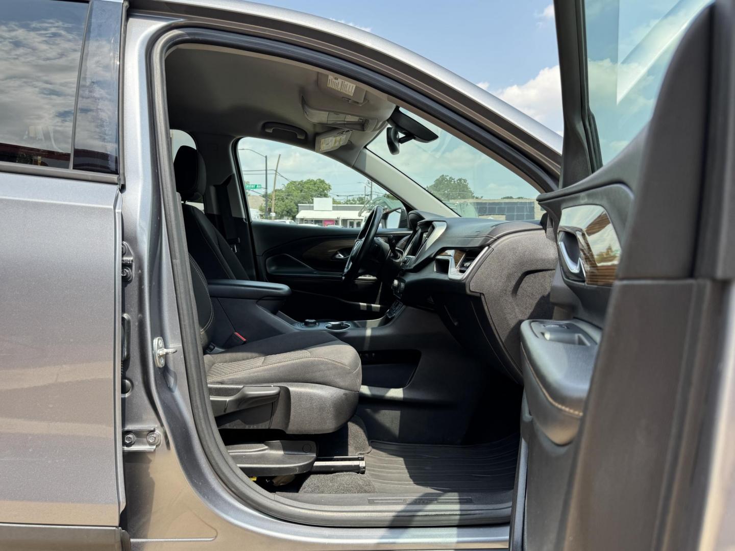 2018 GRAY /BLACK GMC TERRAIN SLE SLE (3GKALMEV3JL) with an 1.4L engine, 6-Speed Automatic transmission, located at 5900 E. Lancaster Ave., Fort Worth, TX, 76112, (817) 457-5456, 0.000000, 0.000000 - The 2018 GMC Terrain SLE features a 1.4L turbocharged 4-cylinder engine paired with a 6-speed automatic transmission and front-wheel drive, delivering 26 MPG city and 30 MPG highway. It seats 5 passengers and comes with a comfortable interior in premium cloth. This Terrain includes Android Auto, App - Photo#15