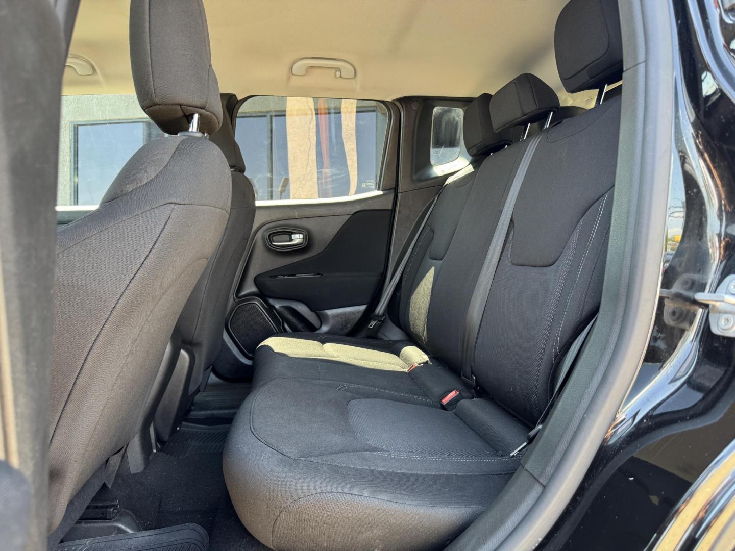 2021 BLACK /BLACK JEEP RENEGADE SPORT Jeepster (ZACNJCABXMP) with an 2.4L engine, 9-Speed Automatic transmission, located at 5900 E. Lancaster Ave., Fort Worth, TX, 76112, (817) 457-5456, 0.000000, 0.000000 - Powered by a 2.4L 4-cylinder engine with a 9-speed automatic transmission and front-wheel drive, this 2021 Jeep Renegade delivers an estimated 22 MPG city and 30 MPG highway. It seats up to 5 passengers and features lane assist, push-button start, backup camera, dual-zone climate control, hands-free - Photo#11