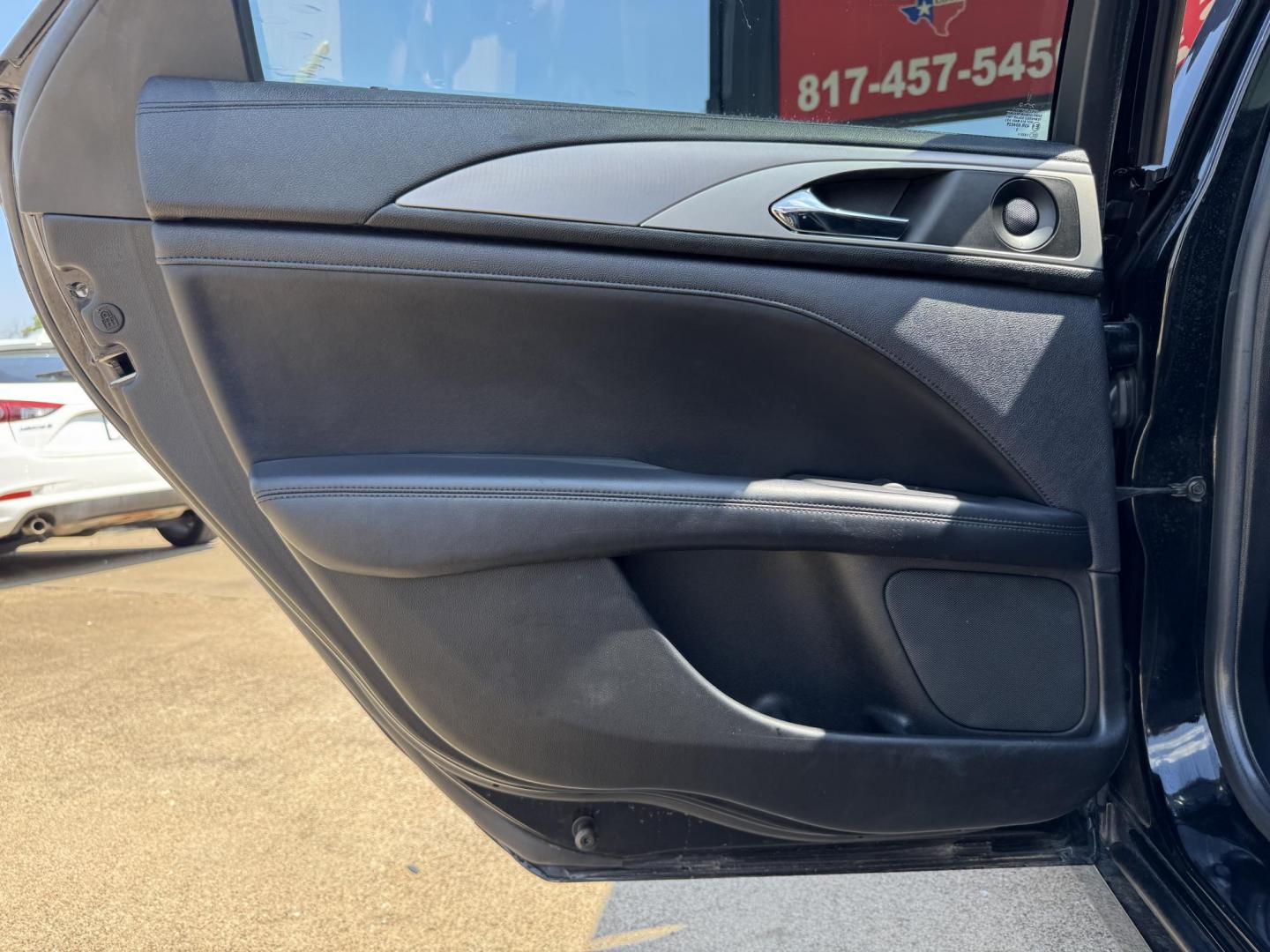 2017 BLACK /BLACK LINCOLN MKZ SELECT HEV SELECT (3LN6L5LU9HR) with an 2.0L engine, CVT AUTOMATIC transmission, located at 5900 E. Lancaster Ave., Fort Worth, TX, 76112, (817) 457-5456, 0.000000, 0.000000 - The 2017 Lincoln MKZ Hybrid Select is powered by a 2.0L 4-cylinder hybrid engine paired with a continuously variable transmission (CVT) and front-wheel drive, delivering efficient performance and smooth handling. The luxurious interior includes leather seats, front and rear heated seats, heated stee - Photo#9