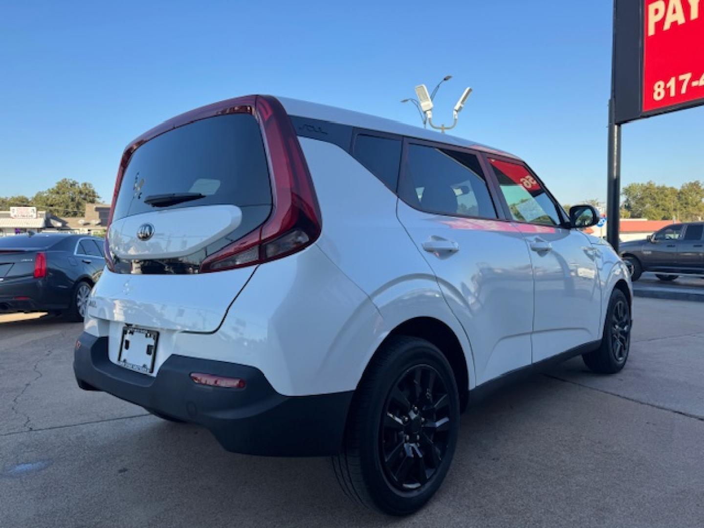 2020 WHITE KIA SOUL LX; S; X-LINE (KNDJ23AU4L7) , located at 5900 E. Lancaster Ave., Fort Worth, TX, 76112, (817) 457-5456, 0.000000, 0.000000 - Photo#3