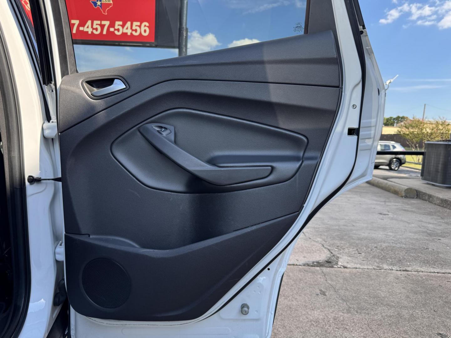 2018 WHITE /BLACK FORD ESCAPE SEL (1FMCU9HD4JU) , located at 5900 E. Lancaster Ave., Fort Worth, TX, 76112, (817) 457-5456, 0.000000, 0.000000 - Photo#12