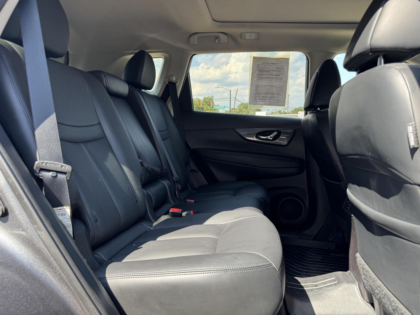 2015 BROWN /BLACK NISSAN ROGUE SL (5N1AT2MT9FC) with an 2.5L engine, CVT transmission, located at 5900 E. Lancaster Ave., Fort Worth, TX, 76112, (817) 457-5456, 0.000000, 0.000000 - The 2015 Nissan Rogue SL offers efficiency, comfort, and advanced tech. Powered by a 2.5L 4-cylinder engine with CVT, it delivers up to 33 MPG highway. Features include leather heated seats, moonroof, dual-zone climate control, navigation with satellite view, and a surround-view camera system with f - Photo#14