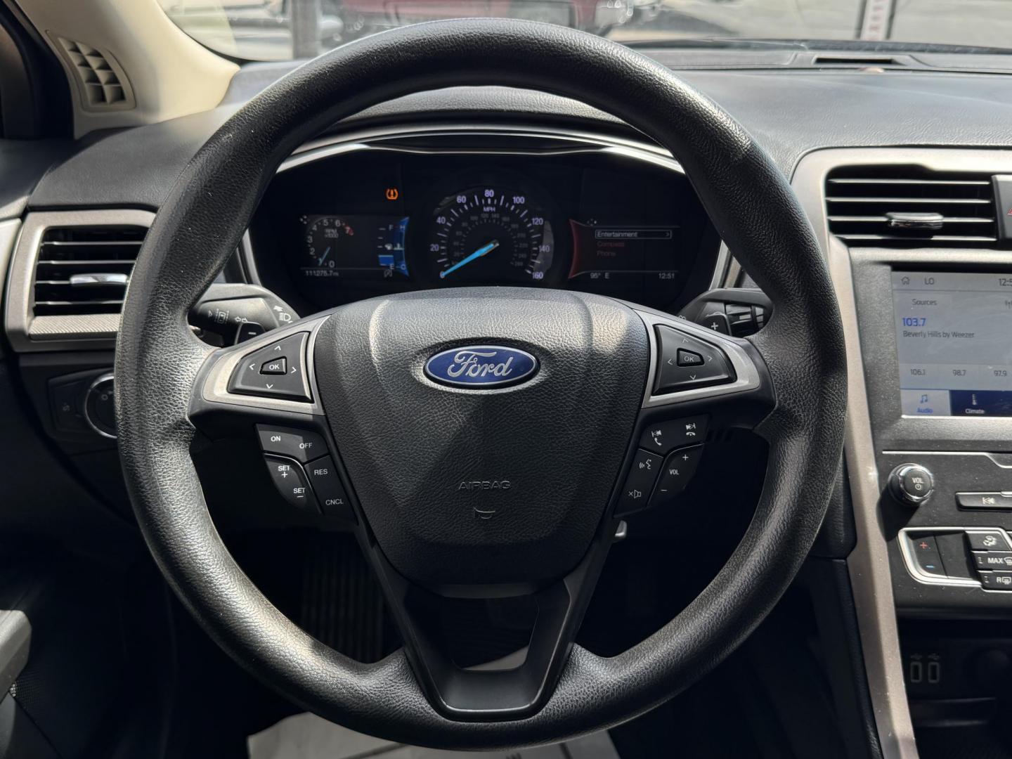2019 RED FORD FUSION SE SE (3FA6P0HD5KR) with an 1.5L engine, 6-Speed Automatic transmission, located at 5900 E. Lancaster Ave., Fort Worth, TX, 76112, (817) 457-5456, 0.000000, 0.000000 - The 2019 Ford Fusion SE delivers efficiency and comfort with its 1.5L EcoBoost engine offering up to 34 MPG highway. Features include Bluetooth, backup camera, alloy wheels, and seating for five. A reliable sedan with modern technology and great fuel economy - Photo#18