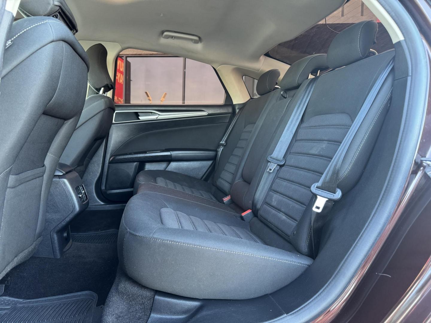 2019 BROWN FORD FUSION SE SE (3FA6P0HD5KR) with an 1.5L engine, 6-Speed Automatic transmission, located at 5900 E. Lancaster Ave., Fort Worth, TX, 76112, (817) 457-5456, 0.000000, 0.000000 - The 2019 Ford Fusion SE delivers efficiency and comfort with its 1.5L EcoBoost engine offering up to 34 MPG highway. Features include Bluetooth, backup camera, alloy wheels, and seating for five. A reliable sedan with modern technology and great fuel economy - Photo#11