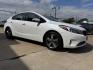 2018 WHITE /BLACK KIA FORTE LX; S LX (3KPFL4A70JE) with an 2.0L engine, 6-Speed Automatic transmission, located at 5900 E. Lancaster Ave., Fort Worth, TX, 76112, (817) 457-5456, 0.000000, 0.000000 - The 2018 Kia Forte LX combines efficiency and comfort with a 2.0L 4-cylinder engine, 6-speed automatic transmission, and impressive 29 city / 37 highway MPG. It seats five with spacious legroom and features a backup camera, phone connectivity, 4-wheel ABS disc brakes, and coil spring suspension. A r - Photo#2