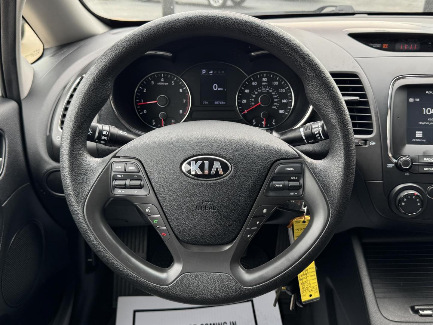2018 WHITE /BLACK KIA FORTE LX; S LX (3KPFL4A70JE) with an 2.0L engine, 6-Speed Automatic transmission, located at 5900 E. Lancaster Ave., Fort Worth, TX, 76112, (817) 457-5456, 0.000000, 0.000000 - The 2018 Kia Forte LX combines efficiency and comfort with a 2.0L 4-cylinder engine, 6-speed automatic transmission, and impressive 29 city / 37 highway MPG. It seats five with spacious legroom and features a backup camera, phone connectivity, 4-wheel ABS disc brakes, and coil spring suspension. A r - Photo#20