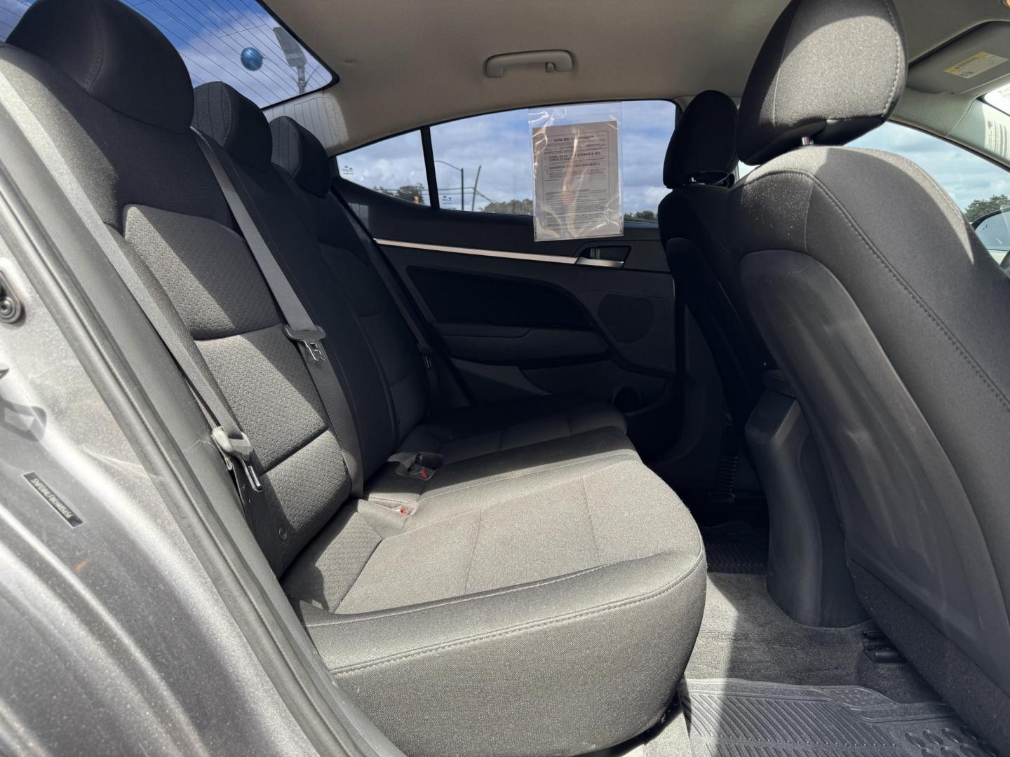 2019 GRAY /BLACK HYUNDAI ELANTRA LIMITED; SEL LIMITED (5NPD84LF8KH) with an 1.5L engine, 6-Speed Automatic transmission, located at 5900 E. Lancaster Ave., Fort Worth, TX, 76112, (817) 457-5456, 0.000000, 0.000000 - The 2019 Hyundai Elantra Limited is a fuel-efficient FWD sedan with a 1.8L engine and 6-speed automatic transmission. Enjoy backup camera, lane assist, phone connectivity, cloth seats, and alloy wheels for a reliable, tech-ready ride. - Photo#13