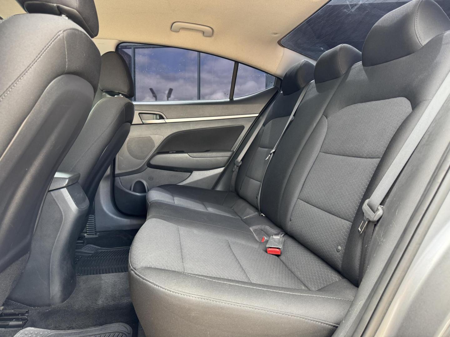 2019 GRAY /BLACK HYUNDAI ELANTRA LIMITED; SEL LIMITED (5NPD84LF8KH) with an 1.5L engine, 6-Speed Automatic transmission, located at 5900 E. Lancaster Ave., Fort Worth, TX, 76112, (817) 457-5456, 0.000000, 0.000000 - The 2019 Hyundai Elantra Limited is a fuel-efficient FWD sedan with a 1.8L engine and 6-speed automatic transmission. Enjoy backup camera, lane assist, phone connectivity, cloth seats, and alloy wheels for a reliable, tech-ready ride. - Photo#11