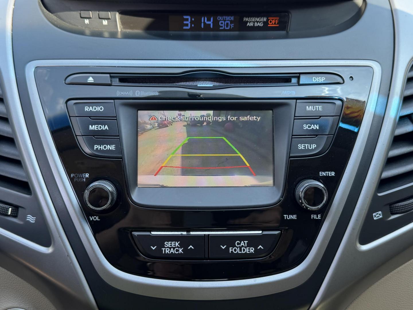 2016 WHITE /TAN HYUNDAI ELANTRA LIMITED; SE; LIMITIED (5NPDH4AEXGH) with an 1.8L engine, 6-Speed Automatic transmission, located at 5900 E. Lancaster Ave., Fort Worth, TX, 76112, (817) 457-5456, 0.000000, 0.000000 - Check out this 2016 Hyundai Elantra Limited, a reliable sedan with seating for five. It features front heated seats, push-to-start, a backup camera, and comfortable cloth interior. With a fuel-efficient 1.8L engine and smooth 6-speed automatic transmission, it’s ready for your daily drives around - Photo#19