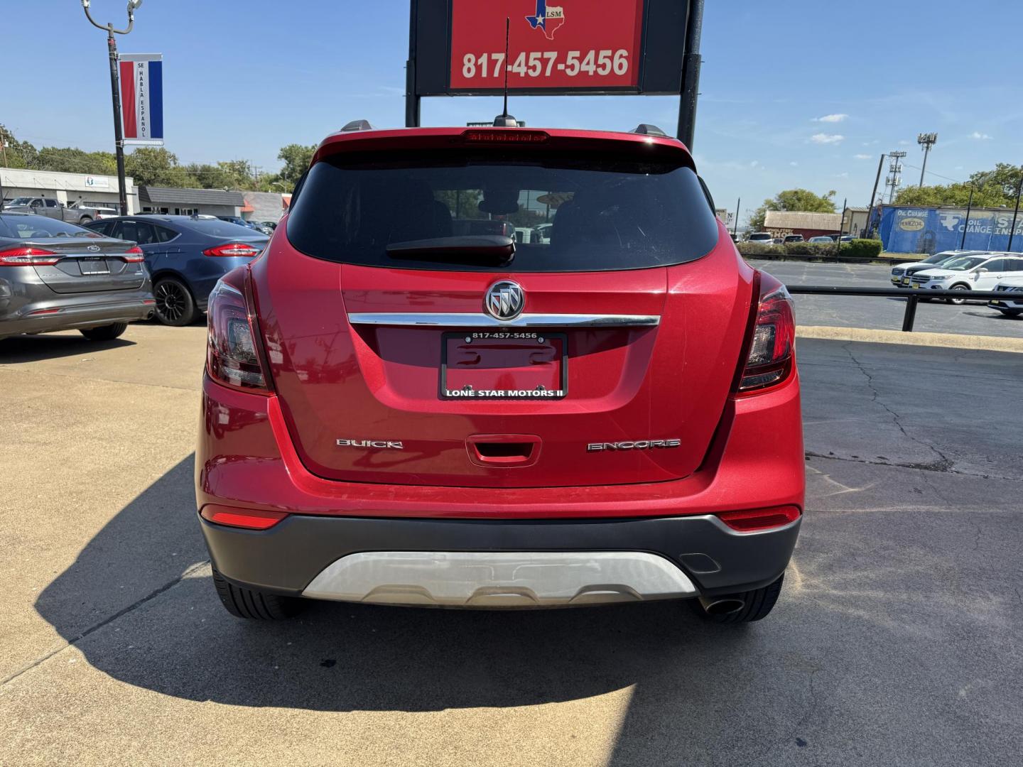2018 RED /BLACK BUICK ENCORE PREFERRED Preferred (KL4CJASB9JB) with an 1.4L engine, 6-Speed Automatic transmission, located at 5900 E. Lancaster Ave., Fort Worth, TX, 76112, (817) 457-5456, 0.000000, 0.000000 - Photo#4