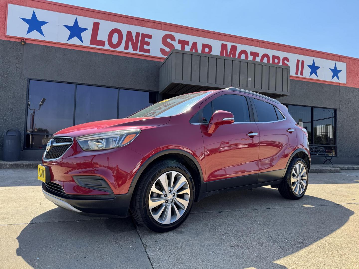 2018 RED /BLACK BUICK ENCORE PREFERRED Preferred (KL4CJASB9JB) with an 1.4L engine, 6-Speed Automatic transmission, located at 5900 E. Lancaster Ave., Fort Worth, TX, 76112, (817) 457-5456, 0.000000, 0.000000 - Photo#0