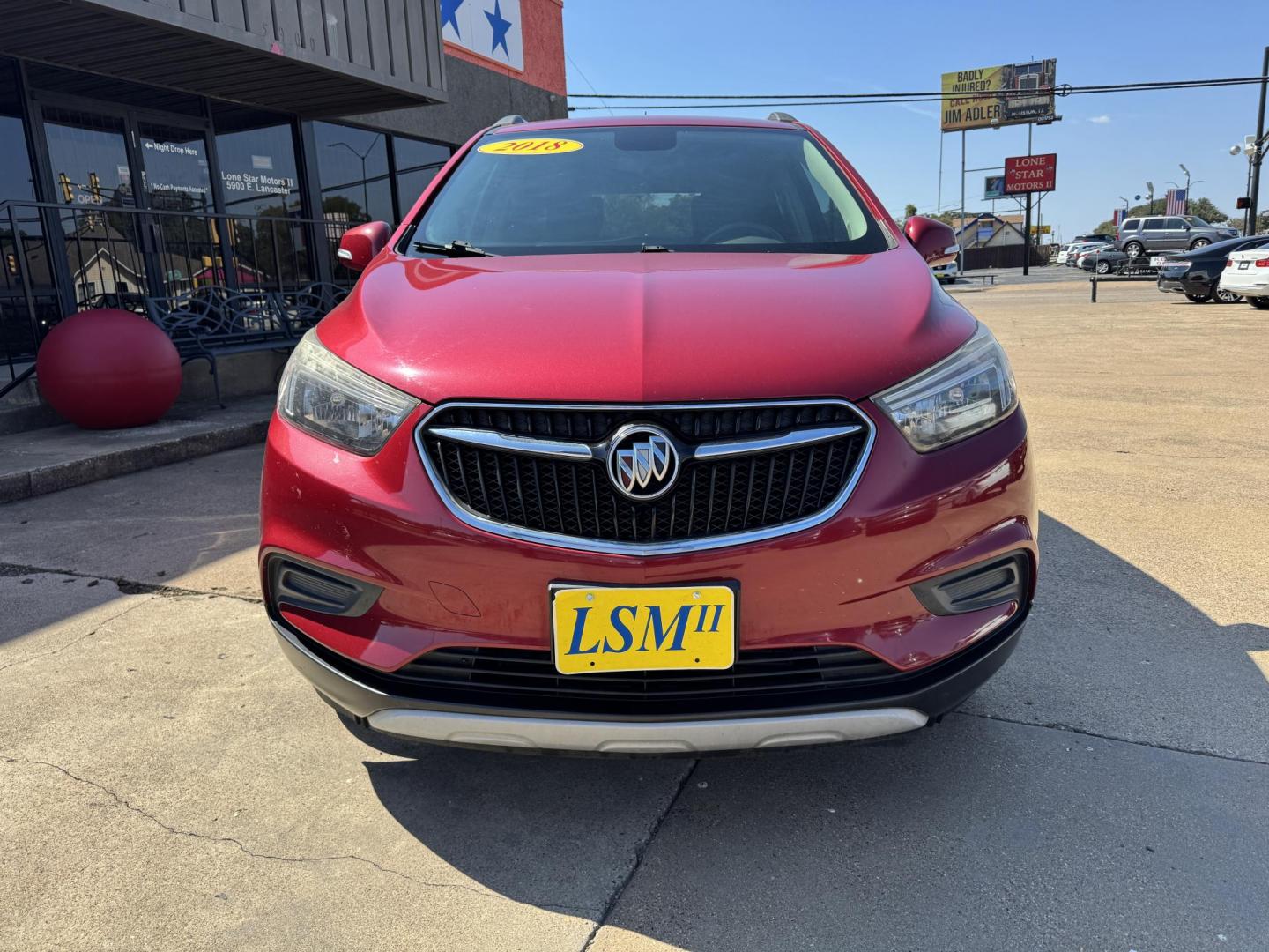 2018 RED /BLACK BUICK ENCORE PREFERRED Preferred (KL4CJASB9JB) with an 1.4L engine, 6-Speed Automatic transmission, located at 5900 E. Lancaster Ave., Fort Worth, TX, 76112, (817) 457-5456, 0.000000, 0.000000 - Photo#1