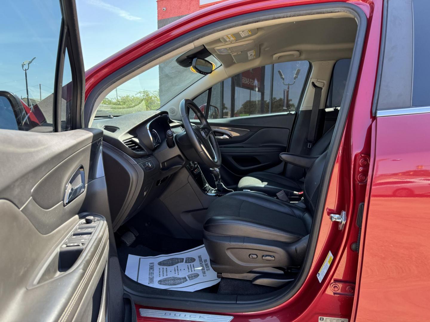 2018 RED /BLACK BUICK ENCORE PREFERRED Preferred (KL4CJASB9JB) with an 1.4L engine, 6-Speed Automatic transmission, located at 5900 E. Lancaster Ave., Fort Worth, TX, 76112, (817) 457-5456, 0.000000, 0.000000 - Photo#8