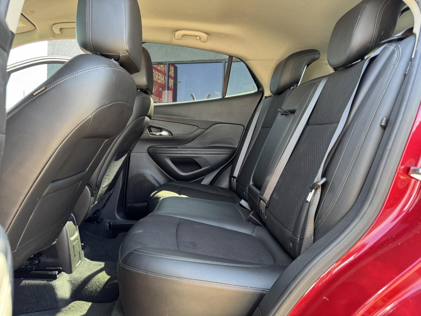 2018 RED /BLACK BUICK ENCORE PREFERRED Preferred (KL4CJASB9JB) with an 1.4L engine, 6-Speed Automatic transmission, located at 5900 E. Lancaster Ave., Fort Worth, TX, 76112, (817) 457-5456, 0.000000, 0.000000 - Photo#11