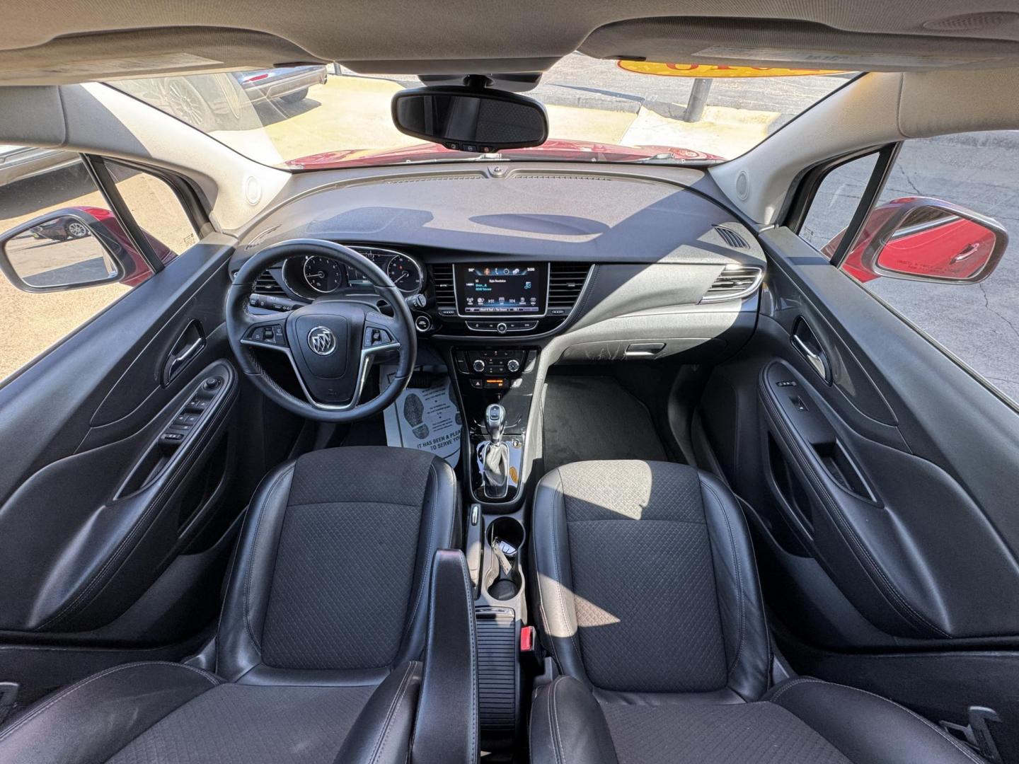 2018 RED /BLACK BUICK ENCORE PREFERRED Preferred (KL4CJASB9JB) with an 1.4L engine, 6-Speed Automatic transmission, located at 5900 E. Lancaster Ave., Fort Worth, TX, 76112, (817) 457-5456, 0.000000, 0.000000 - Photo#17