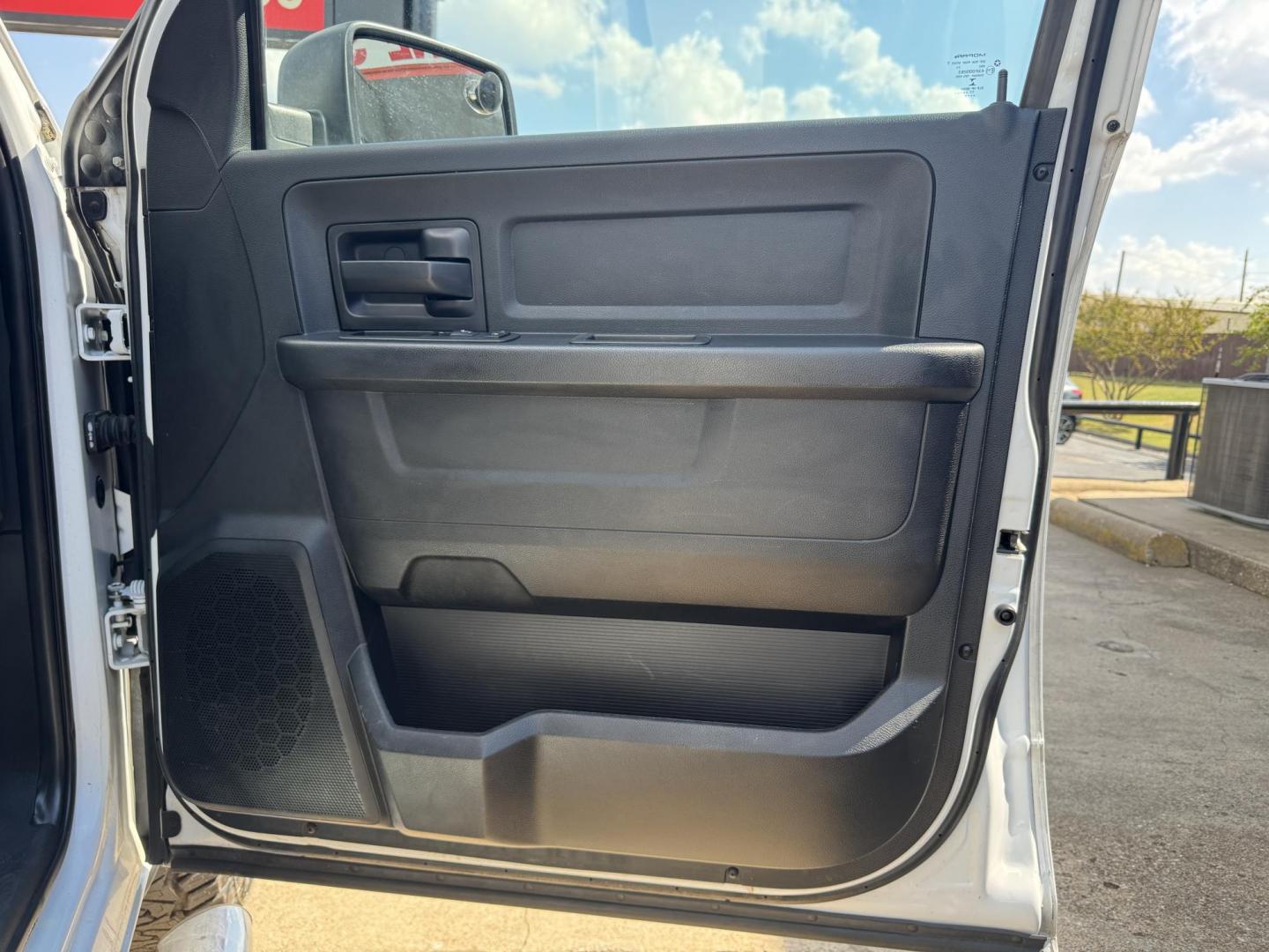 2018 WHITE /BLACK RAM 1500 EXPRESS; ST; TR (1C6RR6KG4JS) with an 3.6L engine, 8-Speed Automatic transmission, located at 5900 E. Lancaster Ave., Fort Worth, TX, 76112, (817) 457-5456, 0.000000, 0.000000 - Photo#14