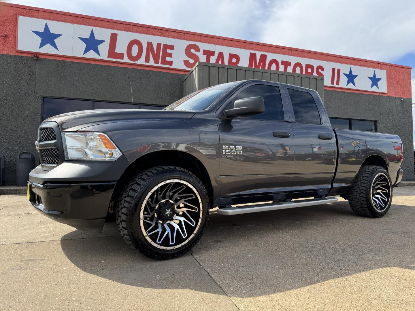 2019 GRAY /BLACK RAM 1500 CLASSIC EXPRESS (1C6RR6FG3KS) , located at 5900 E. Lancaster Ave., Fort Worth, TX, 76112, (817) 457-5456, 0.000000, 0.000000- Photo#0