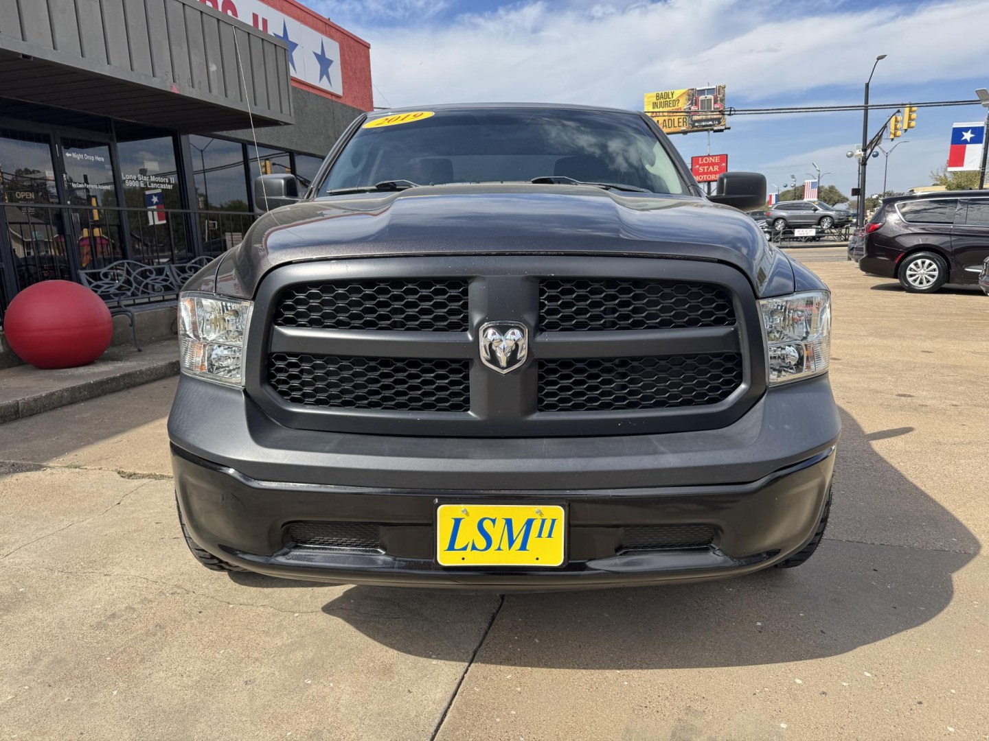 2019 GRAY /BLACK RAM 1500 CLASSIC EXPRESS (1C6RR6FG3KS) , located at 5900 E. Lancaster Ave., Fort Worth, TX, 76112, (817) 457-5456, 0.000000, 0.000000- Photo#1