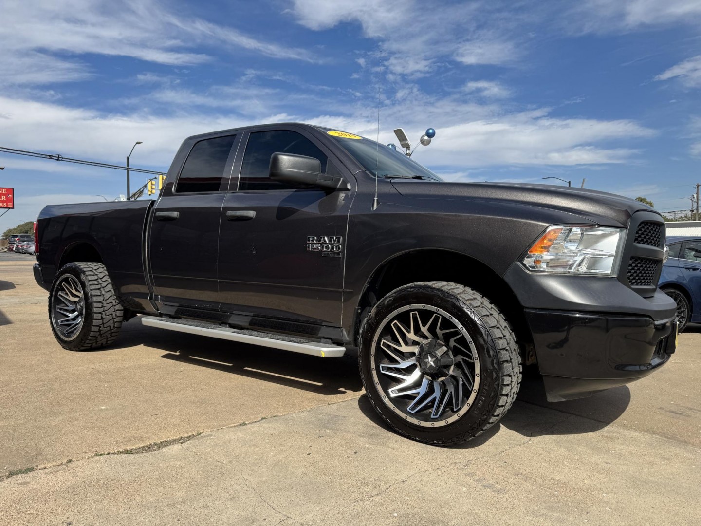 2019 GRAY /BLACK RAM 1500 CLASSIC EXPRESS (1C6RR6FG3KS) , located at 5900 E. Lancaster Ave., Fort Worth, TX, 76112, (817) 457-5456, 0.000000, 0.000000- Photo#2