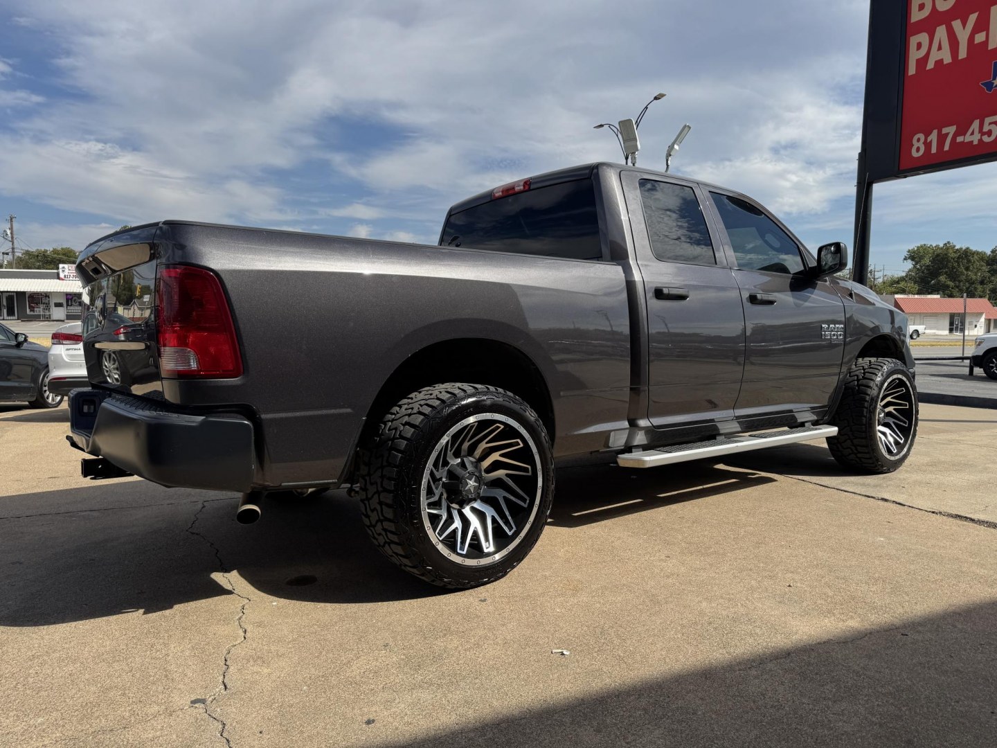 2019 GRAY /BLACK RAM 1500 CLASSIC EXPRESS (1C6RR6FG3KS) , located at 5900 E. Lancaster Ave., Fort Worth, TX, 76112, (817) 457-5456, 0.000000, 0.000000- Photo#3