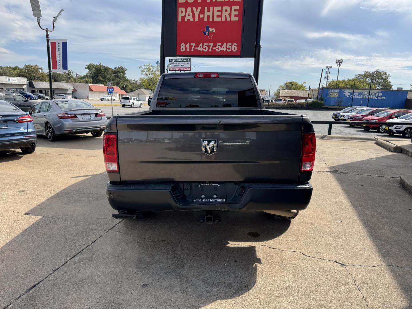 2019 GRAY /BLACK RAM 1500 CLASSIC EXPRESS (1C6RR6FG3KS) , located at 5900 E. Lancaster Ave., Fort Worth, TX, 76112, (817) 457-5456, 0.000000, 0.000000 - Photo#4