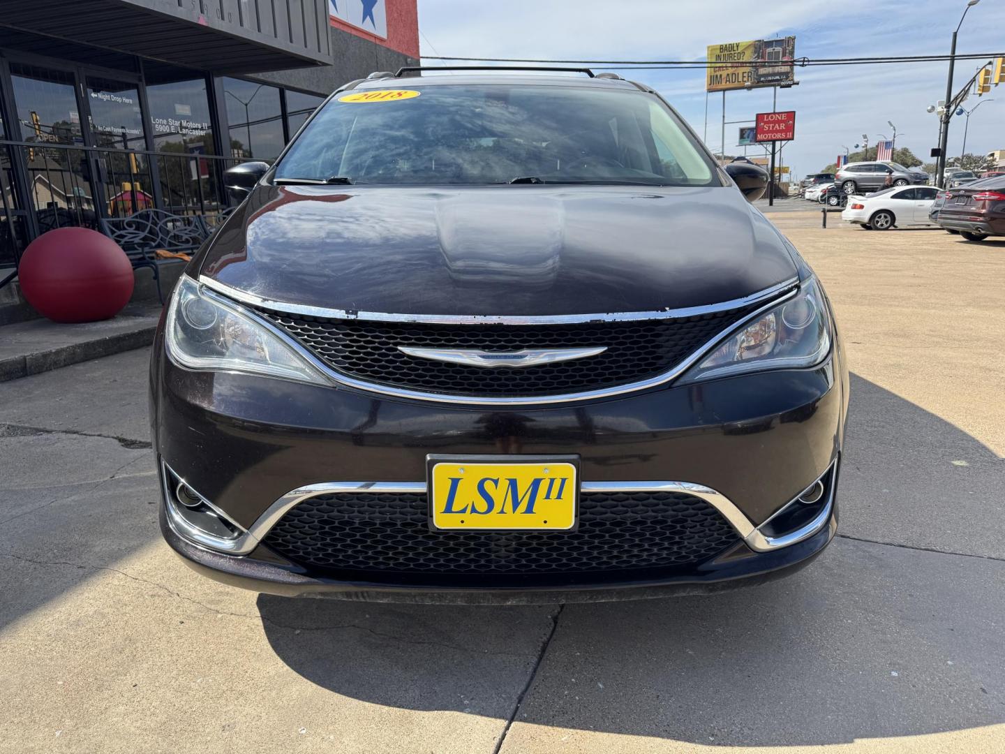 2018 RED CHRYSLER PACIFICA TOURING L (2C4RC1BG6JR) , located at 5900 E. Lancaster Ave., Fort Worth, TX, 76112, (817) 457-5456, 0.000000, 0.000000 - Photo#1