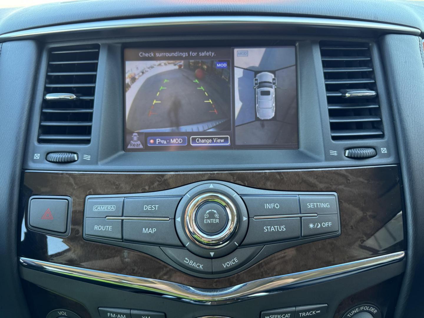 2014 GRAY /BLACK INFINITI QX80 BASE (JN8AZ2NF0E9) , located at 5900 E. Lancaster Ave., Fort Worth, TX, 76112, (817) 457-5456, 0.000000, 0.000000 - Photo#22