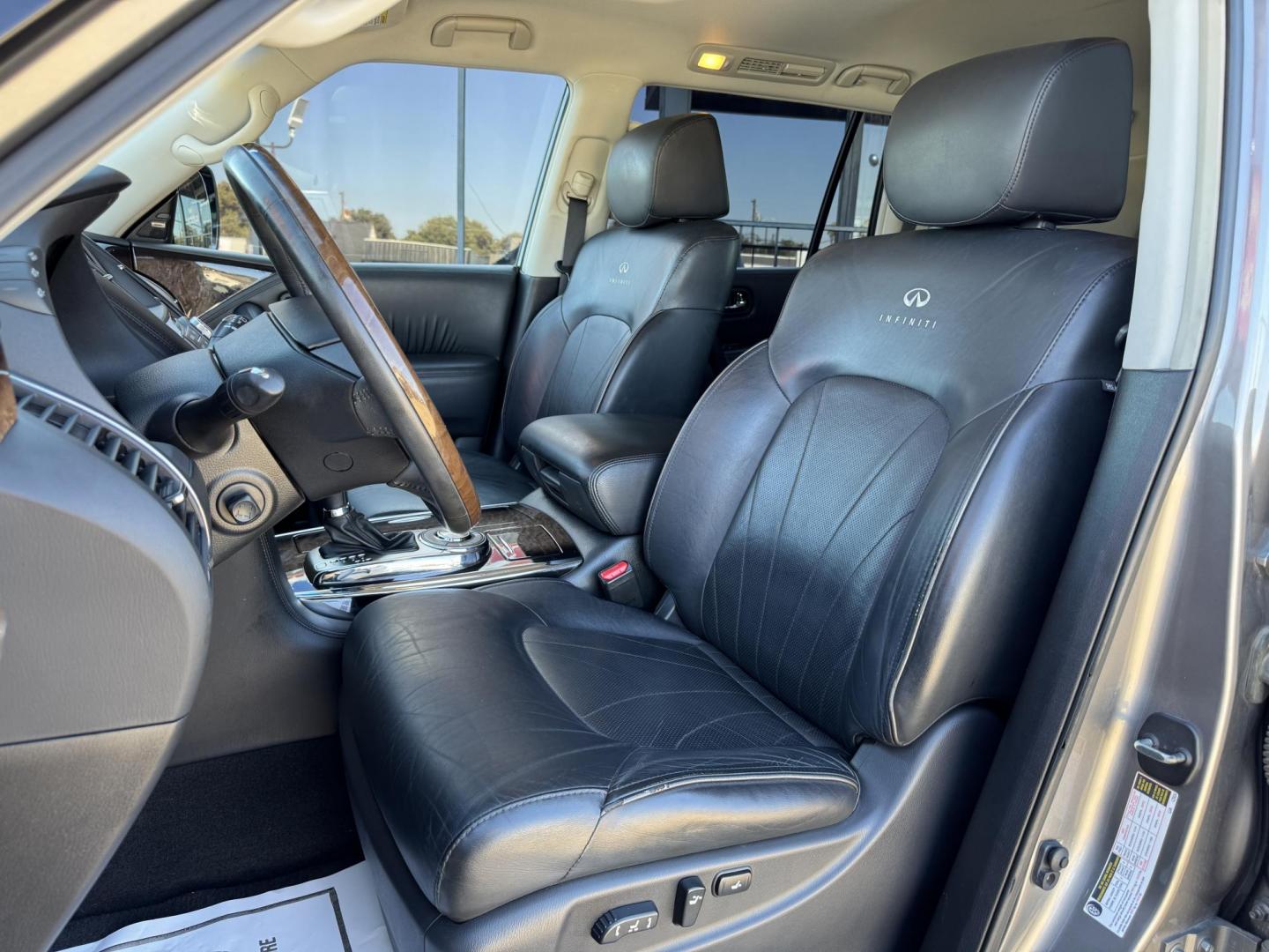 2014 GRAY /BLACK INFINITI QX80 BASE (JN8AZ2NF0E9) , located at 5900 E. Lancaster Ave., Fort Worth, TX, 76112, (817) 457-5456, 0.000000, 0.000000 - Photo#10