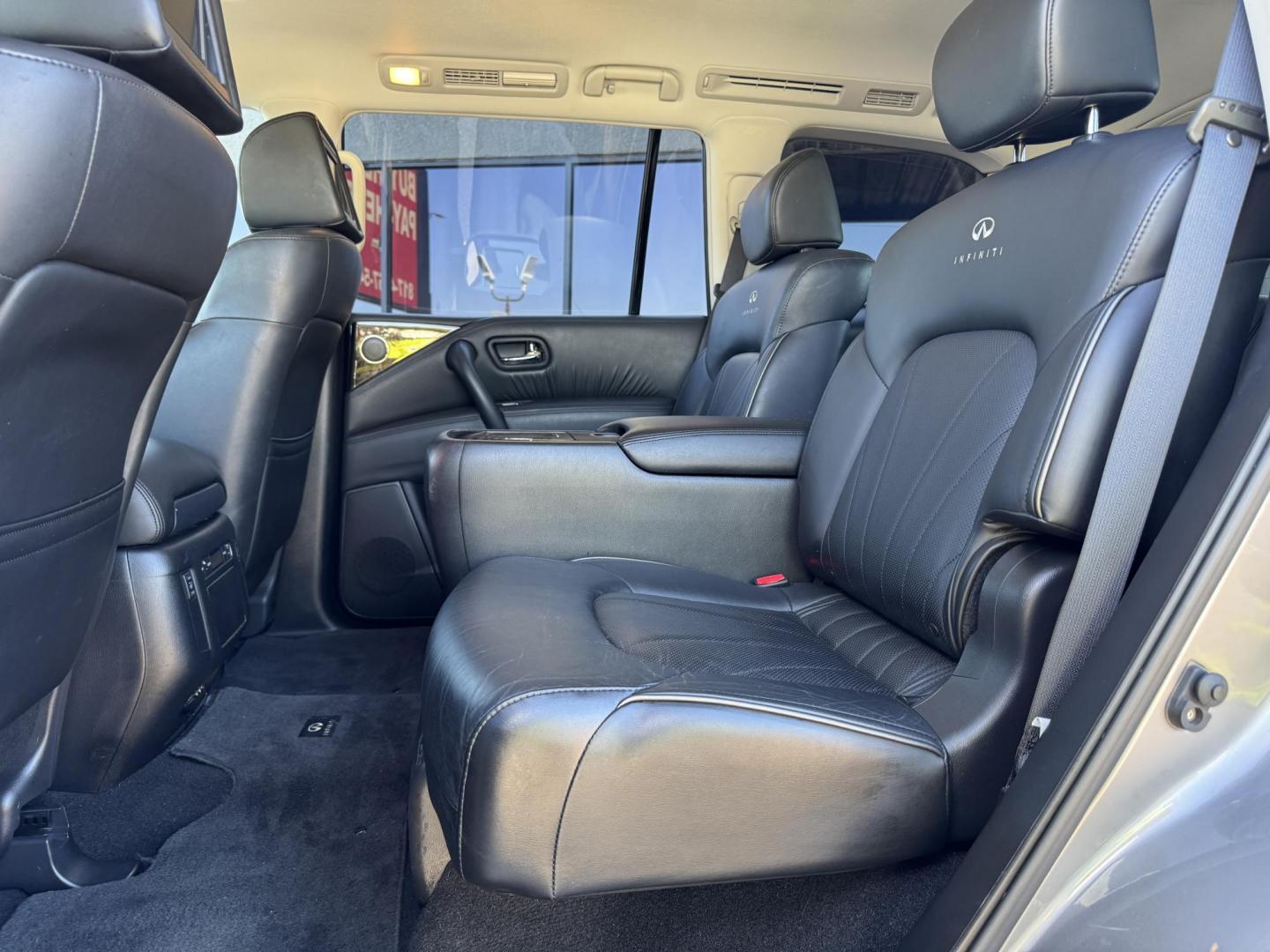 2014 GRAY /BLACK INFINITI QX80 BASE (JN8AZ2NF0E9) , located at 5900 E. Lancaster Ave., Fort Worth, TX, 76112, (817) 457-5456, 0.000000, 0.000000 - Photo#12