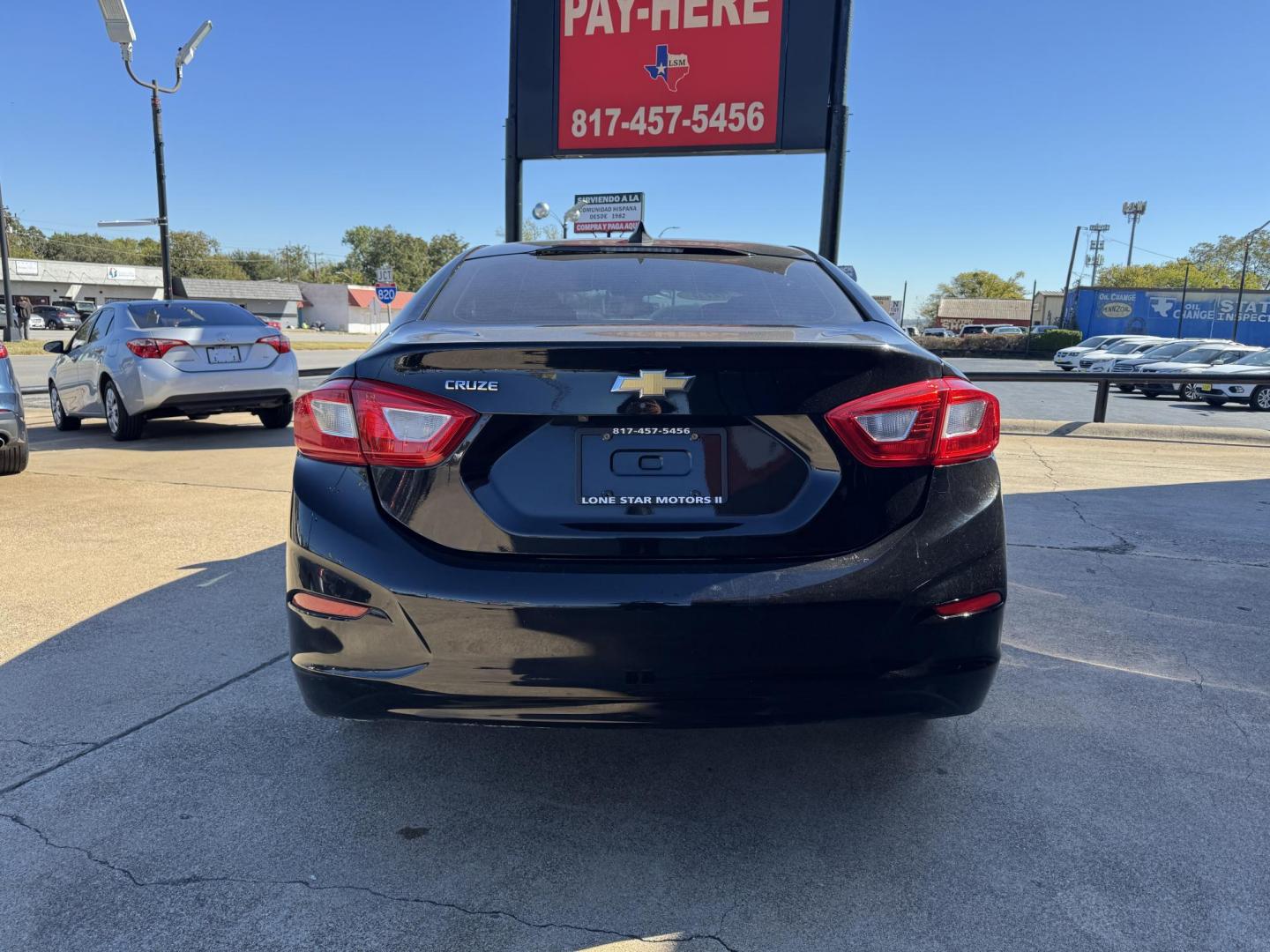 2016 BLACK CHEVROLET CRUZE LS (1G1BC5SM1G7) , located at 5900 E. Lancaster Ave., Fort Worth, TX, 76112, (817) 457-5456, 0.000000, 0.000000 - Photo#4