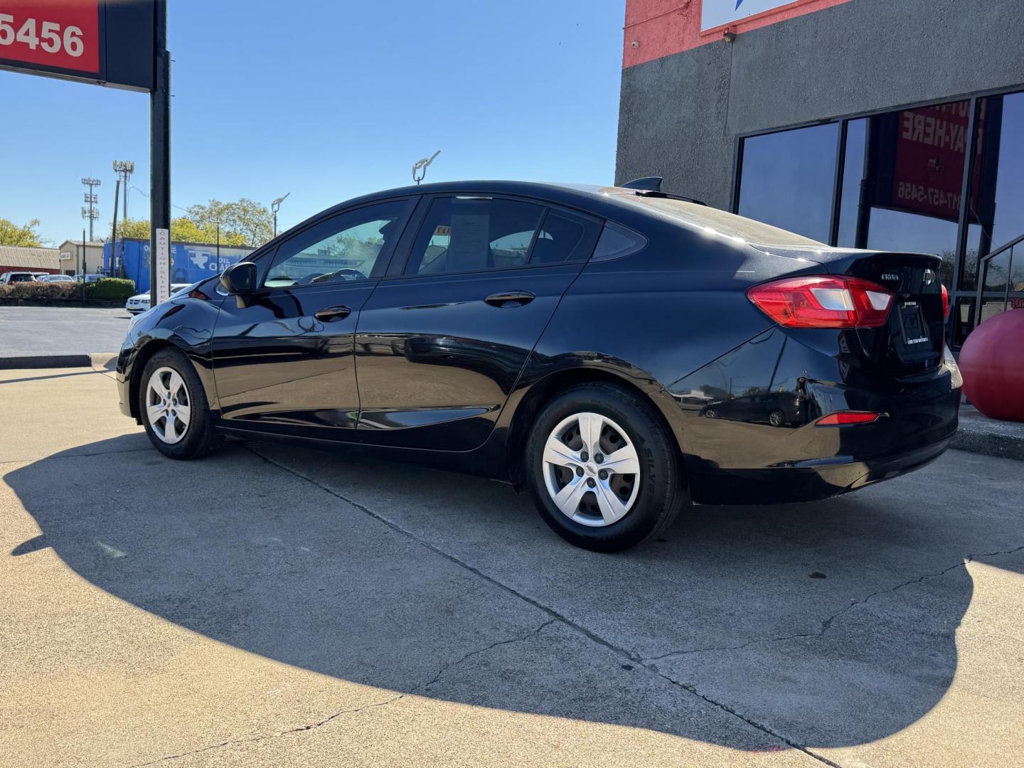 2016 BLACK CHEVROLET CRUZE LS (1G1BC5SM1G7) , located at 5900 E. Lancaster Ave., Fort Worth, TX, 76112, (817) 457-5456, 0.000000, 0.000000 - Photo#6