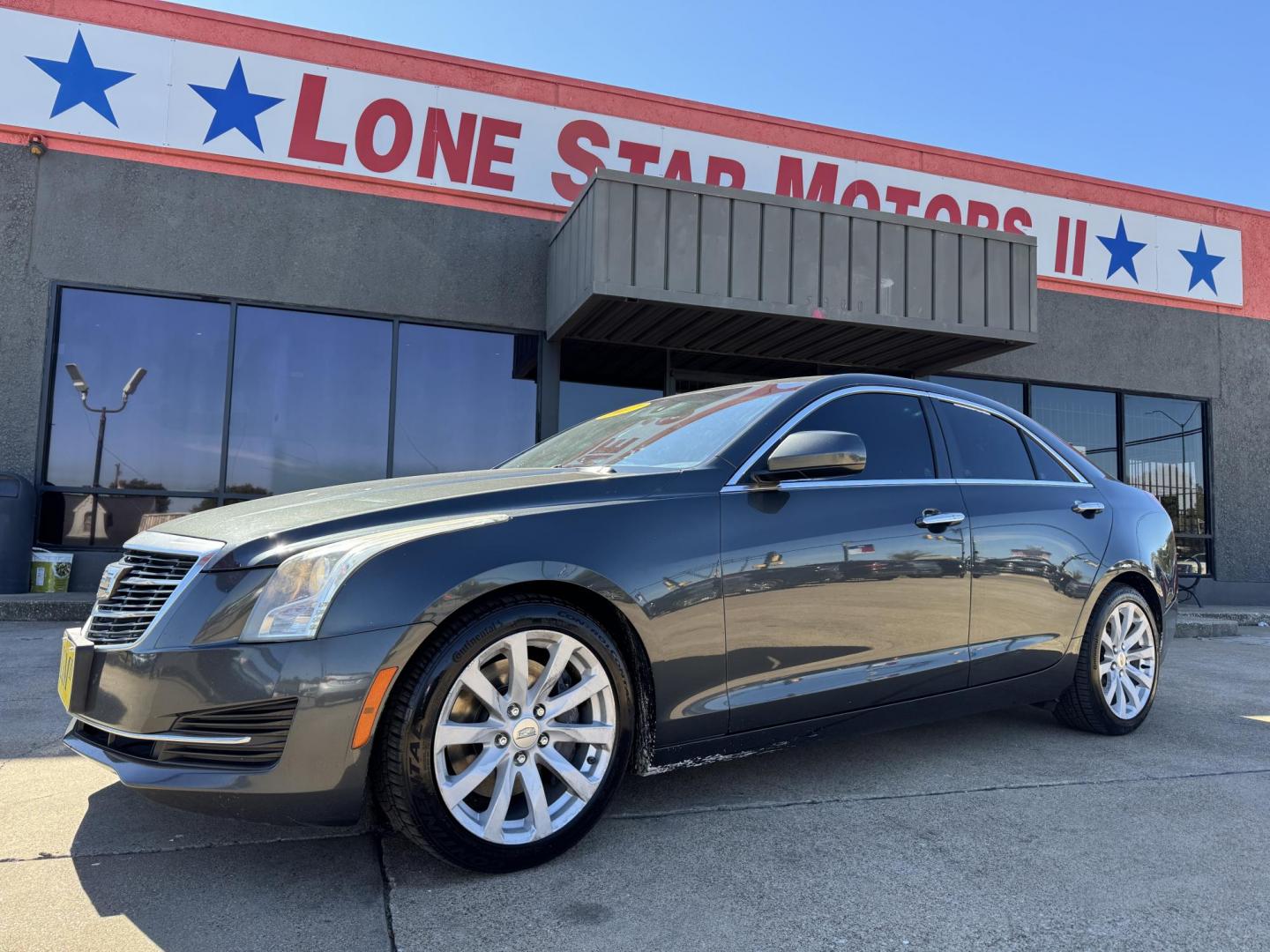2017 GRAY CADILLAC ATS BASE (1G6AA5RX4H0) , located at 5900 E. Lancaster Ave., Fort Worth, TX, 76112, (817) 457-5456, 0.000000, 0.000000 - Photo#0