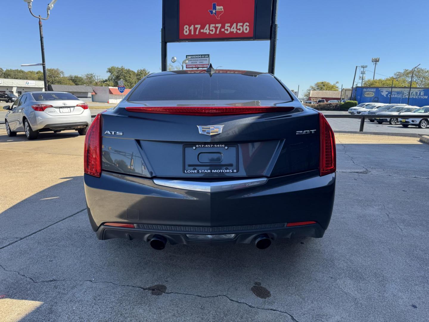 2017 GRAY CADILLAC ATS BASE (1G6AA5RX4H0) , located at 5900 E. Lancaster Ave., Fort Worth, TX, 76112, (817) 457-5456, 0.000000, 0.000000 - Photo#4