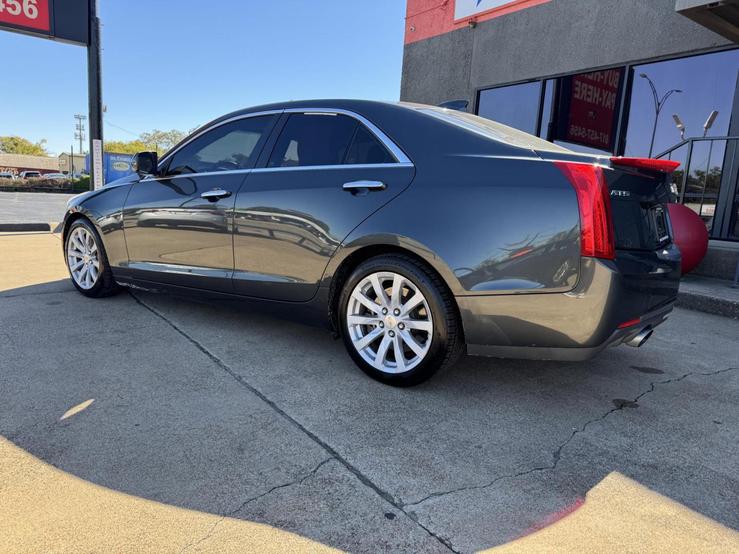 2017 GRAY CADILLAC ATS BASE (1G6AA5RX4H0) , located at 5900 E. Lancaster Ave., Fort Worth, TX, 76112, (817) 457-5456, 0.000000, 0.000000 - Photo#6