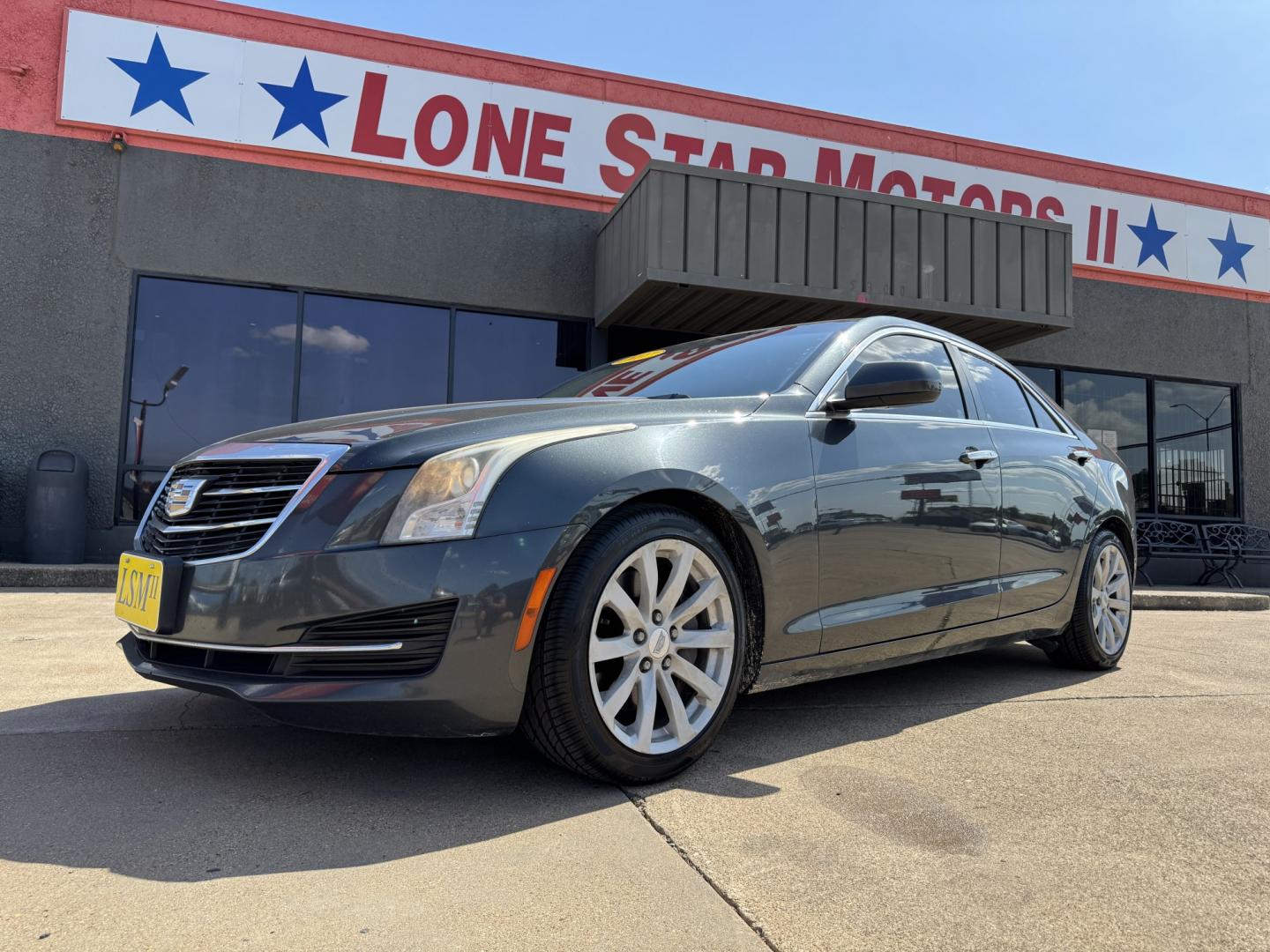 2017 GRAY CADILLAC ATS BASE (1G6AA5RX4H0) , located at 5900 E. Lancaster Ave., Fort Worth, TX, 76112, (817) 457-5456, 0.000000, 0.000000- Photo#0