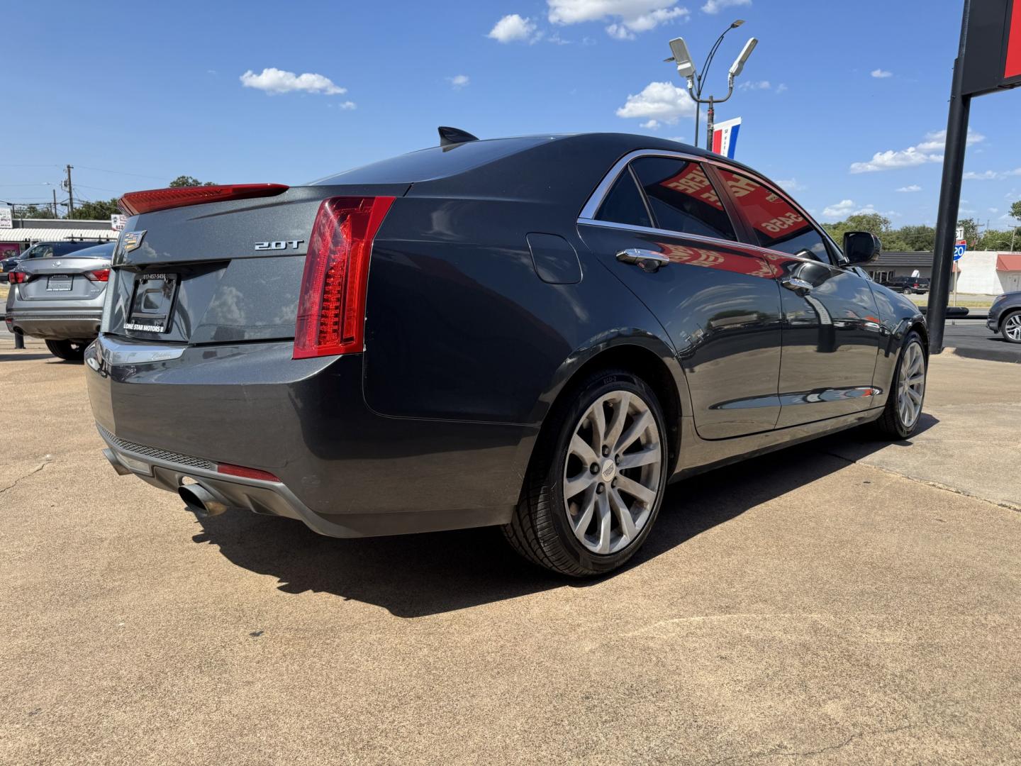 2017 GRAY CADILLAC ATS BASE (1G6AA5RX4H0) , located at 5900 E. Lancaster Ave., Fort Worth, TX, 76112, (817) 457-5456, 0.000000, 0.000000- Photo#3