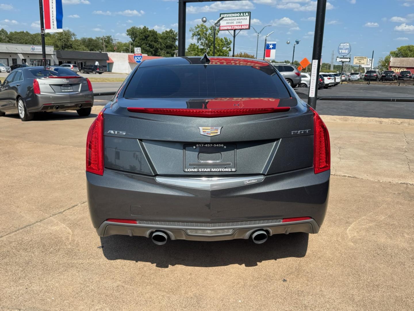 2017 GRAY CADILLAC ATS BASE (1G6AA5RX4H0) , located at 5900 E. Lancaster Ave., Fort Worth, TX, 76112, (817) 457-5456, 0.000000, 0.000000- Photo#4