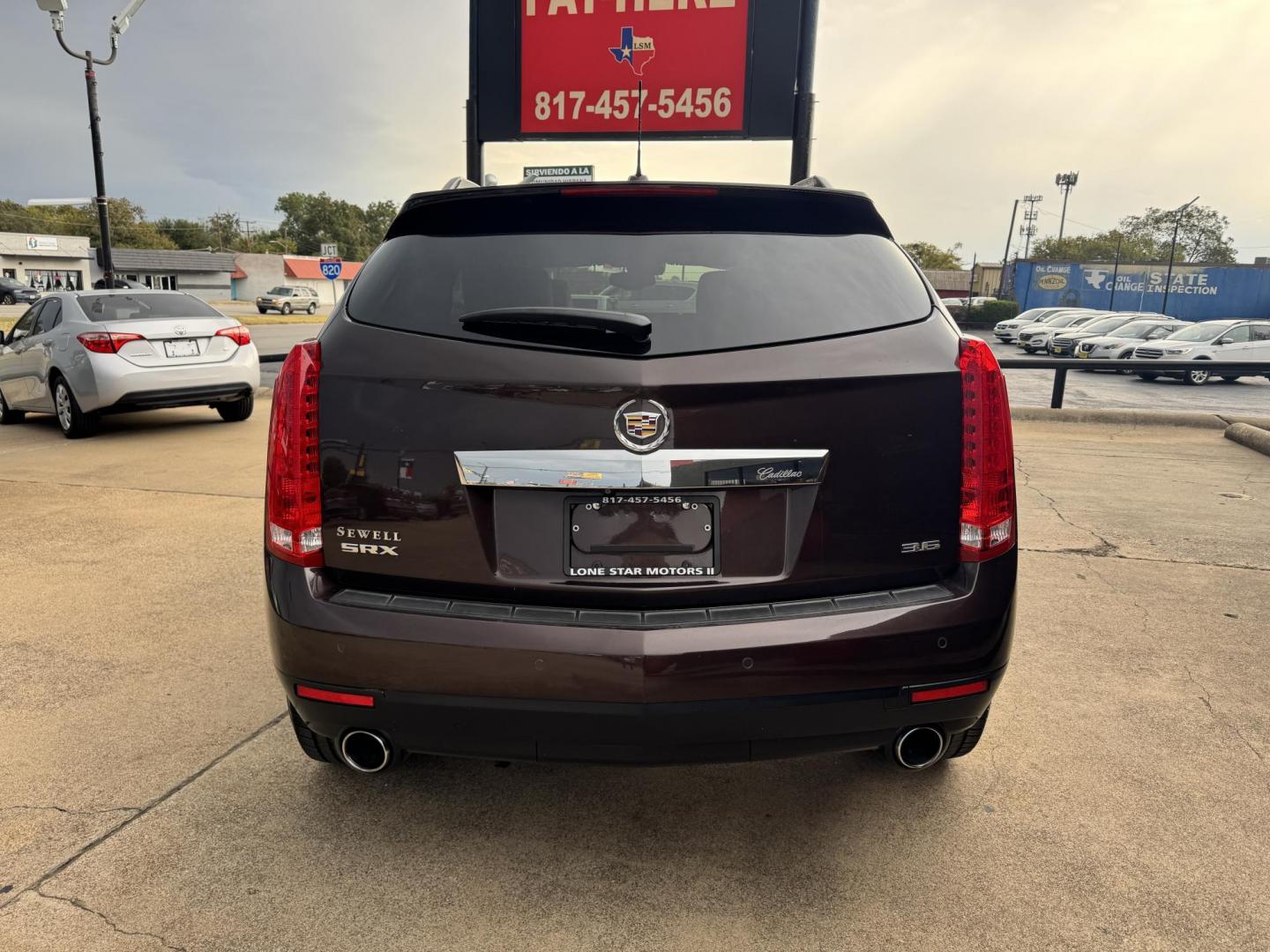 2015 BROWN CADILLAC SRX PERFORMANCE (3GYFNCE33FS) , located at 5900 E. Lancaster Ave., Fort Worth, TX, 76112, (817) 457-5456, 0.000000, 0.000000 - Photo#4