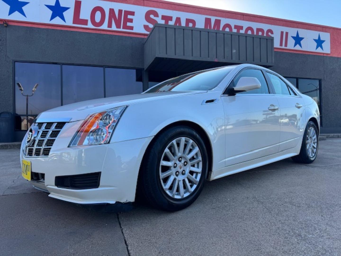 2012 WHITE CADILLAC CTS LUXURY (1G6DE5E50C0) , located at 5900 E. Lancaster Ave., Fort Worth, TX, 76112, (817) 457-5456, 0.000000, 0.000000 - Photo#0