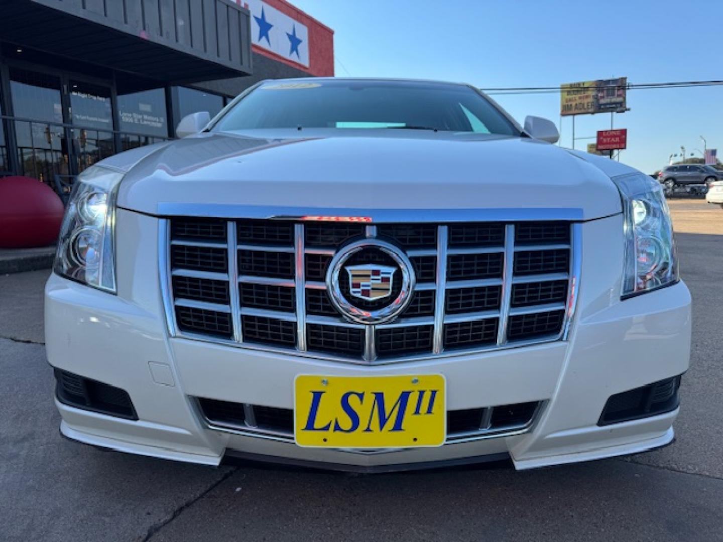 2012 WHITE CADILLAC CTS LUXURY (1G6DE5E50C0) , located at 5900 E. Lancaster Ave., Fort Worth, TX, 76112, (817) 457-5456, 0.000000, 0.000000 - Photo#1