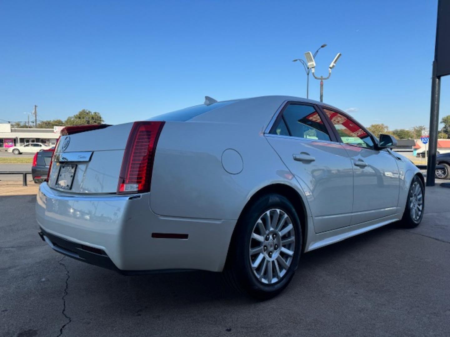 2012 WHITE CADILLAC CTS LUXURY (1G6DE5E50C0) , located at 5900 E. Lancaster Ave., Fort Worth, TX, 76112, (817) 457-5456, 0.000000, 0.000000 - Photo#3