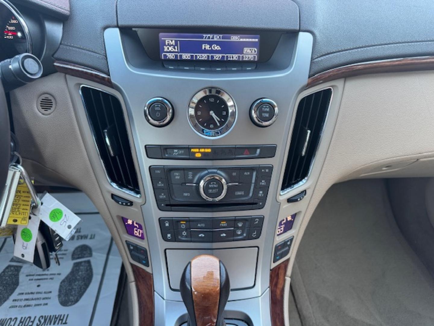 2012 WHITE CADILLAC CTS LUXURY (1G6DE5E50C0) , located at 5900 E. Lancaster Ave., Fort Worth, TX, 76112, (817) 457-5456, 0.000000, 0.000000 - Photo#14