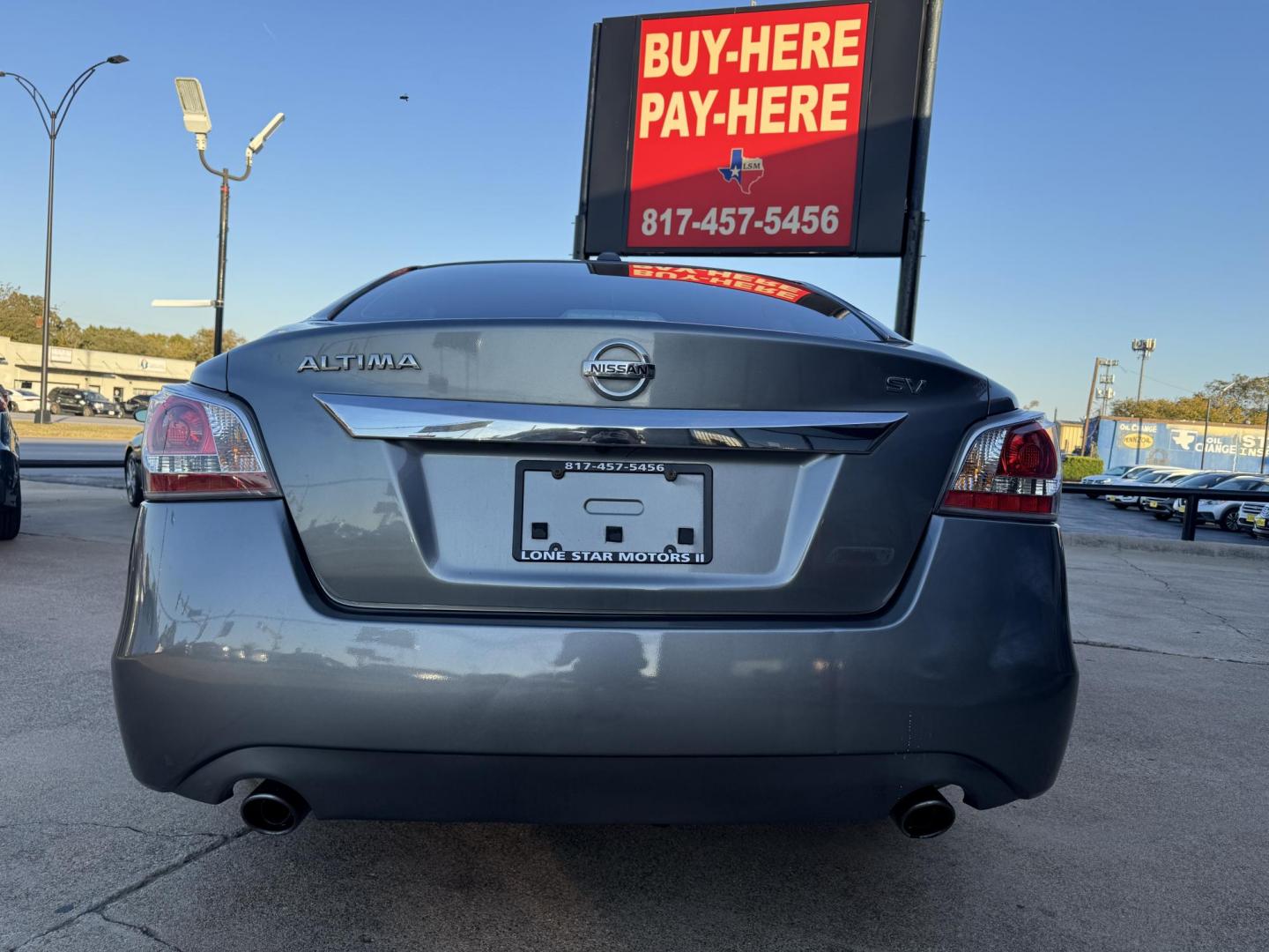 2014 GRAY NISSAN ALTIMA 2.5; 2.5 S; 2 (1N4AL3AP3EC) , located at 5900 E. Lancaster Ave., Fort Worth, TX, 76112, (817) 457-5456, 0.000000, 0.000000 - Photo#4