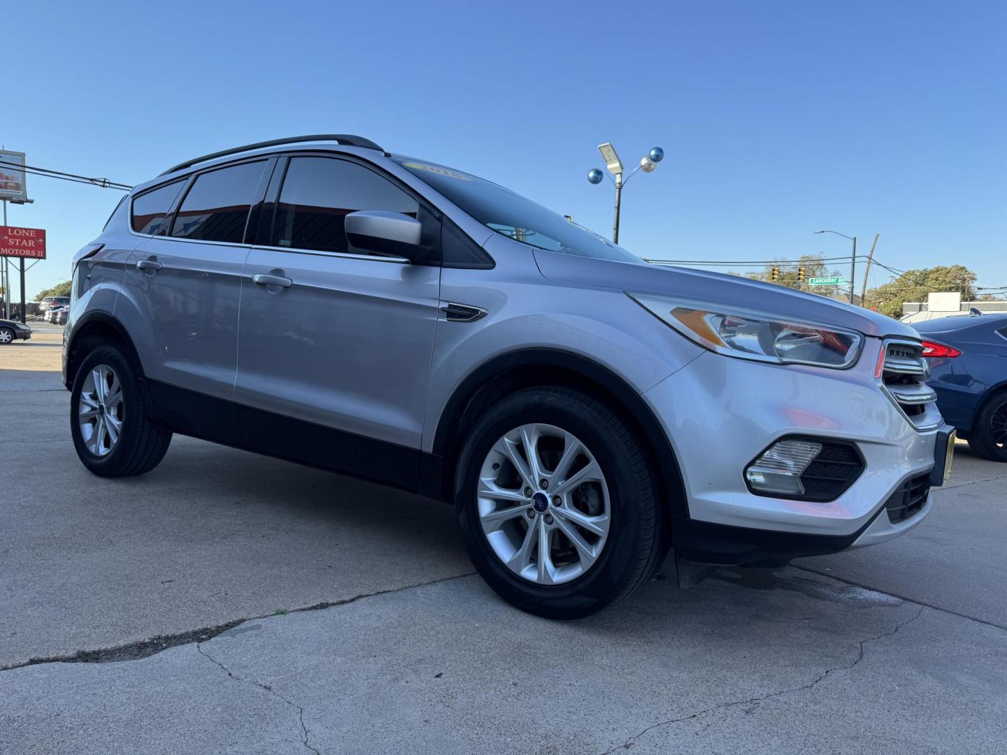 2018 SILVER FORD ESCAPE SE (1FMCU0GD9JU) , located at 5900 E. Lancaster Ave., Fort Worth, TX, 76112, (817) 457-5456, 0.000000, 0.000000 - Photo#2