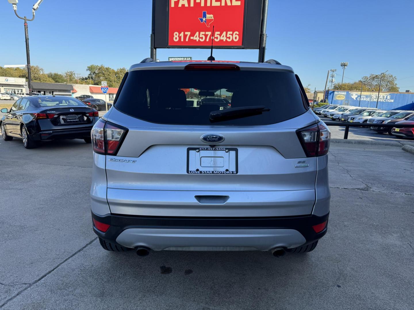 2018 SILVER FORD ESCAPE SE (1FMCU0GD9JU) , located at 5900 E. Lancaster Ave., Fort Worth, TX, 76112, (817) 457-5456, 0.000000, 0.000000 - Photo#4