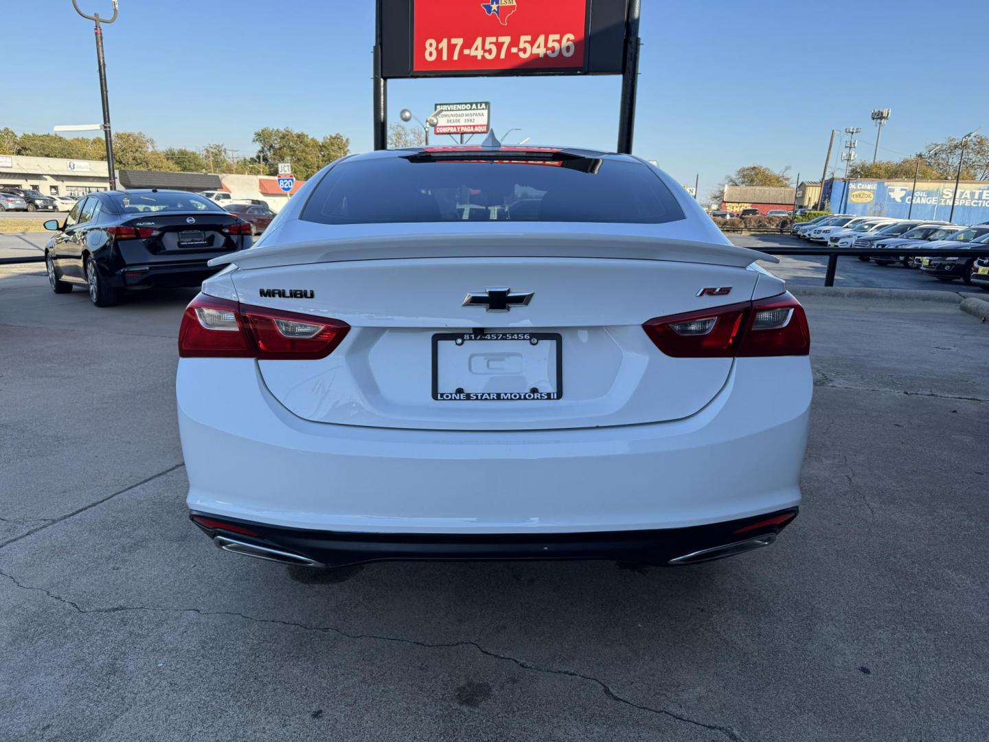 2023 WHITE CHEVROLET MALIBU RS (1G1ZG5ST9PF) , located at 5900 E. Lancaster Ave., Fort Worth, TX, 76112, (817) 457-5456, 0.000000, 0.000000 - Photo#4