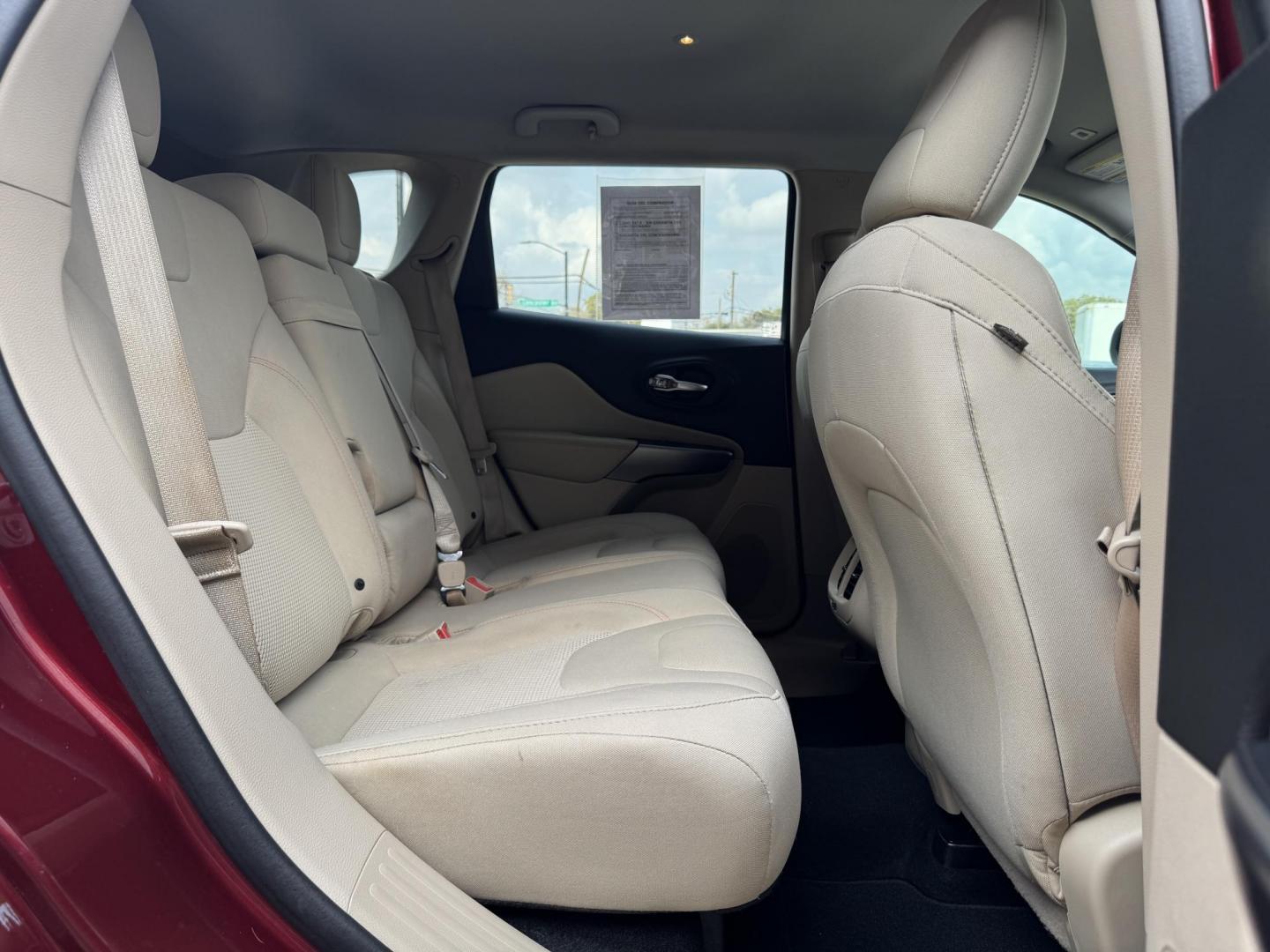 2019 RED JEEP CHEROKEE LATITUDE; N (1C4PJLCB5KD) , located at 5900 E. Lancaster Ave., Fort Worth, TX, 76112, (817) 457-5456, 0.000000, 0.000000 - Photo#13