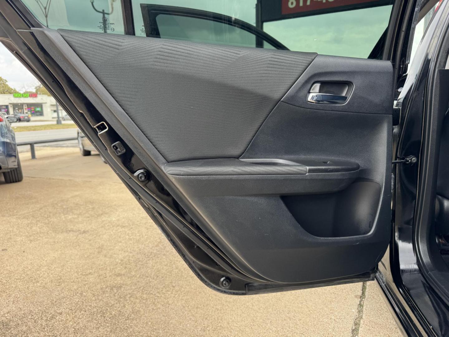 2016 BLACK HONDA ACCORD LX (1HGCR2F39GA) , located at 5900 E. Lancaster Ave., Fort Worth, TX, 76112, (817) 457-5456, 0.000000, 0.000000 - Photo#10